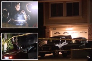 Homeowner shoots intruder in California.