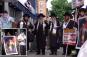 Dozens of anti-Israel demonstrators gather in Brooklyn to glorify assassinated Hamas boss Ismail Haniyeh: 'local jihadists'