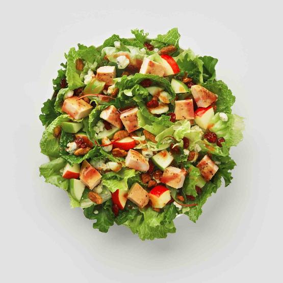 Wendy's Apple Pecan Chicken Salad packed with fresh and crunchy ingredients