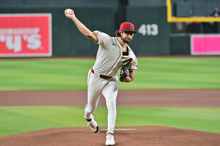 Arizona Diamondbacks pitcher Zac Gallen.