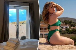 TikTok influencer Sonja Dennig was vacation-ally "catfished" after booking what she thought was a hotel with a scenic seaside view only to discover she'd been epically scammed.