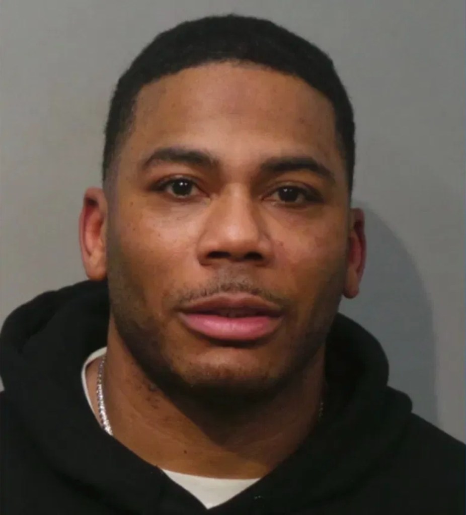 Nelly's mugshot.