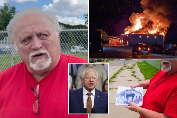 Ex-Minnesota bar owner whose family-run business was torched in 2020 riots rips ‘criminal’ Gov. Tim Walz: ‘Complete loss of leadership’