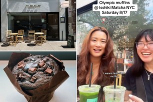 The viral olympic village muffin imported to New York City