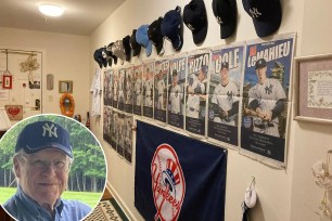 Kenneth Turcott has made a collection of The Post's Yankees posters from during the season.