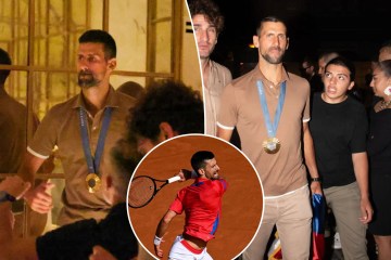 novak djokovic gold medal paris olympics