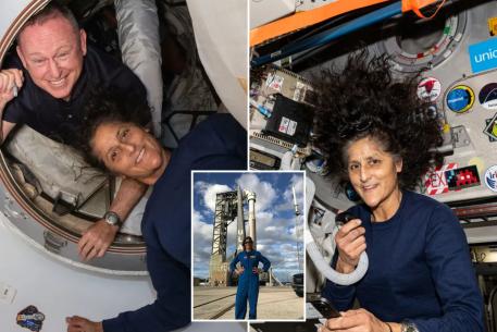 Husband of stranded astronaut on ISS says it’s her ‘happy place’