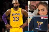 Jennifer Lopez filed for divorce from fourth husband Ben Affleck this week, and the jokes have been practically writing themselves — with one dunking on King James in the process.