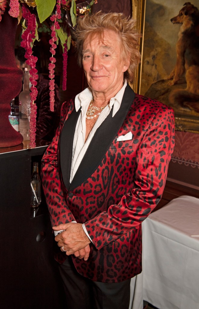 Sir Rod Stewart attends Mark's Club 50th Anniversary Party on November 24, 2022 in London.