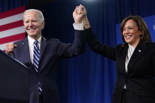 President Joe Biden and Vice President Kamala Harris