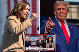 New York Times editorial board member Mara Gay said it's "a little silly" for journalists to hold Vice President Kamala Harris to the same standards as former President Trump.