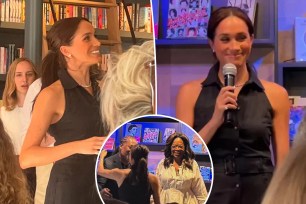 Meghan Markle joins Oprah Winfrey for surprise bookstore appearance near their Montecito homes