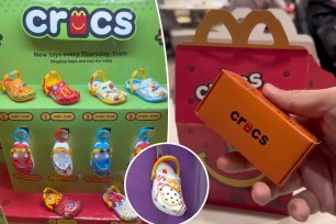 McDonald's is collaborating with Crocs on a new Happy Meal