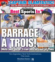 September 14, 2024 New York Post Back Cover