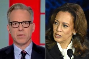 CNN host Jake Tapper took Vice President Kamala Harris to task for not answering direct questions during Tuesday's presidential debate on ABC.