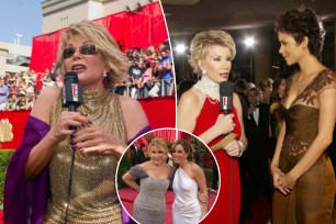 Photos of Joan Rivers on the red carpet