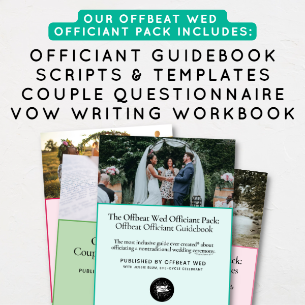 How to write a wedding ceremony script