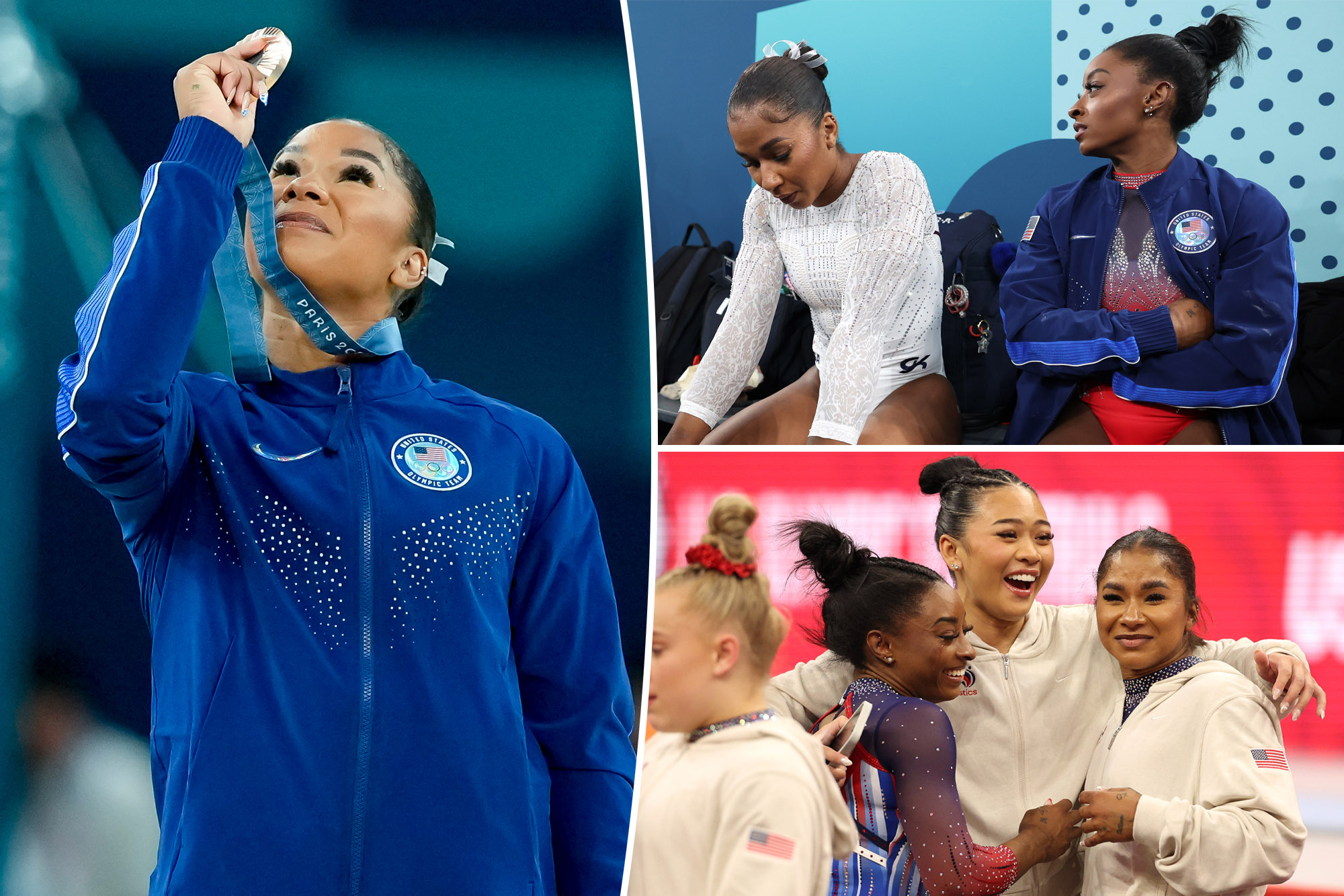 Simone Biles, Suni Lee and more react after Jordan Chiles loses Olympic bronze medal: ‘Completely unacceptable’