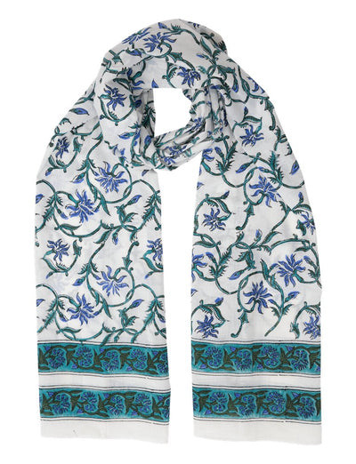 Vintage Floral Scarf - Passion Lilie