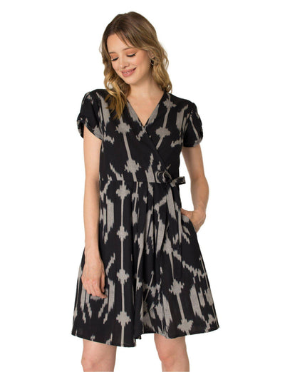 Odin Wrap Dress - Passion Lilie