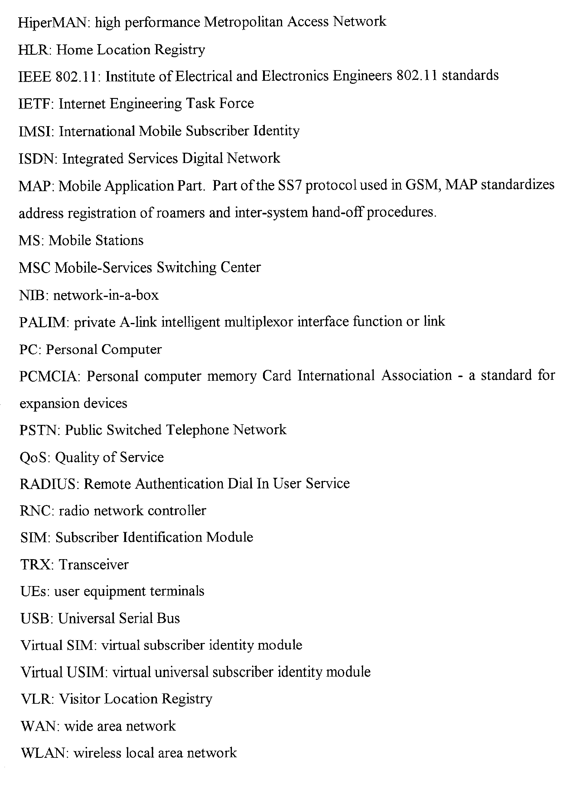 Figure US20030139180A1-20030724-P00002