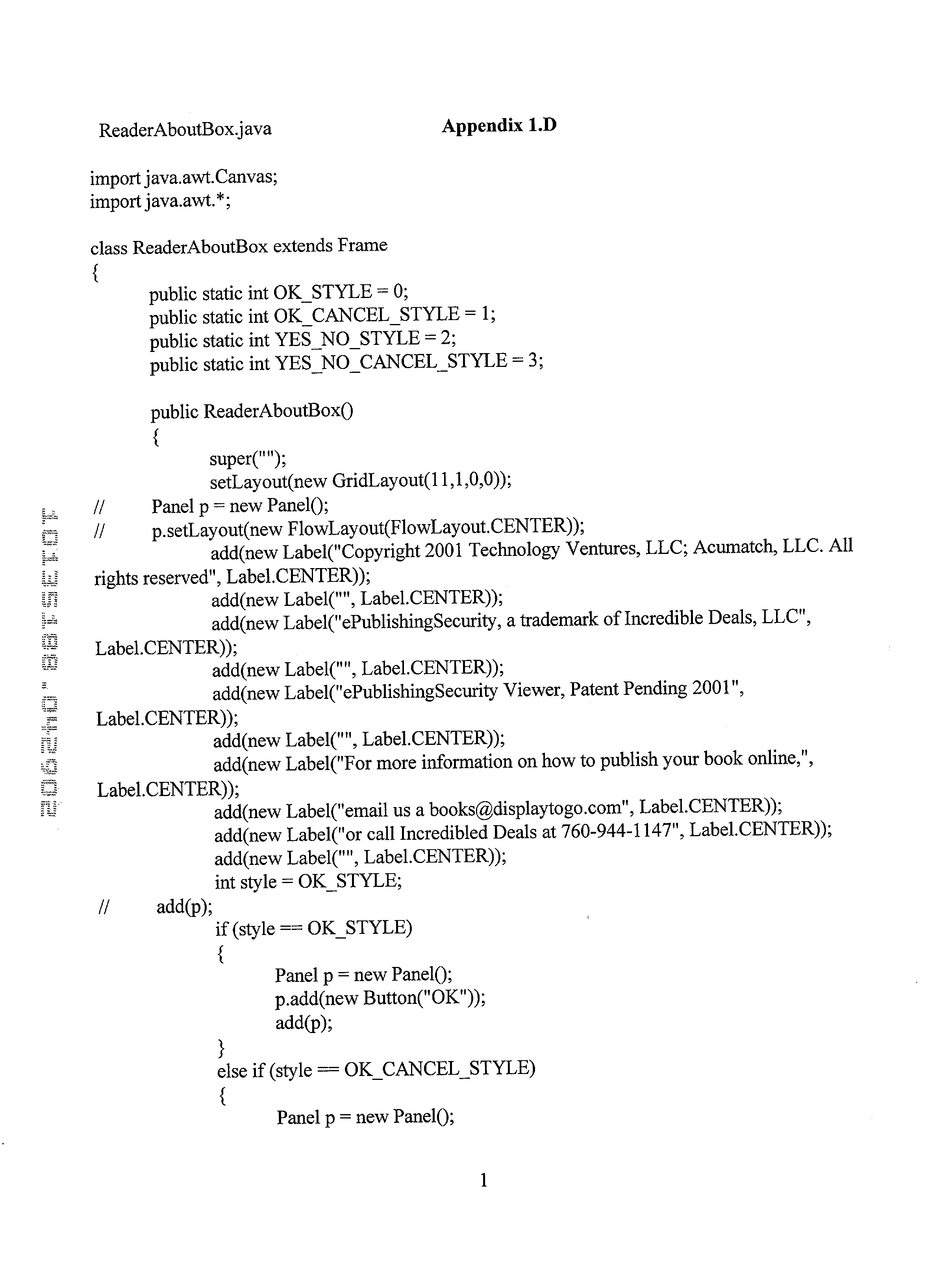 Figure US20030037253A1-20030220-P00003