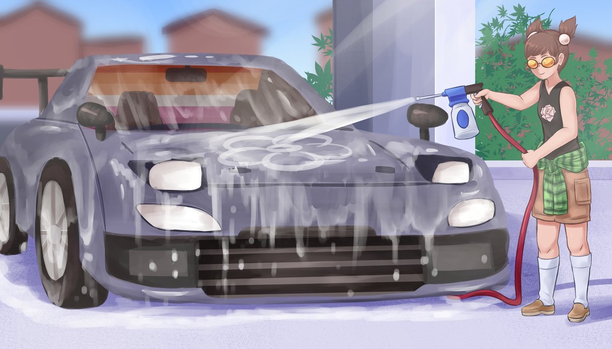 Mozu car wash by Vespidia Wasp