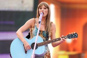 Taylor Swift performs onstage during "Taylor Swift | The Eras Tour" at Olympiastadion on July 27, 2024 in Munich, Germany.