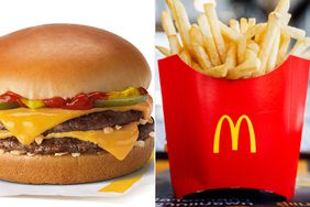 McDonald's Double cheeseburger, McDonald's french fries