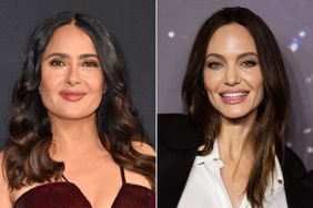 Salma Hayek attends Kering's 2nd Annual Caring For Women Dinner; Angelina Jolie attends the "The Eternals" UK Premiere