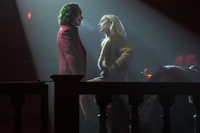 JOAQUIN PHOENIX as Arthur Fleck/Joker and LADY GAGA as Lee Quinzel in Warner Bros. Pictures’ “JOKER: FOLIE À DEUX,” a Warner Bros. Pictures release.