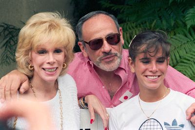 Joan Rivers, husband Edgar and Melissa Rivers