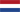 Flagge von Niederlande