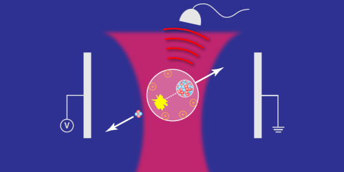 Nuclear Decay Detected in the Recoil of a Levitating Bead