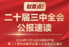 划重点！二十届三中全会公报速读