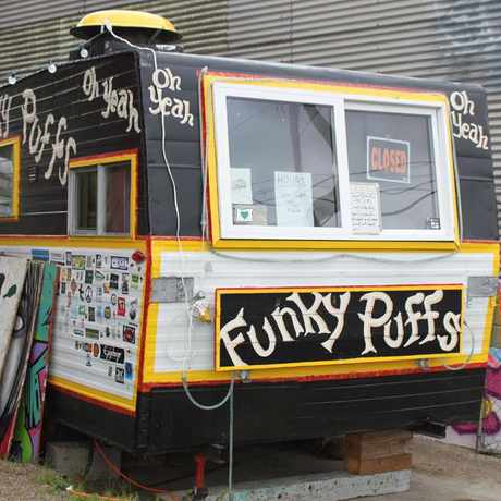 Photo of Funky Puffs food cart in Portland