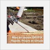 DRYFIX, un liant toutes saisons pour briques rectifiées