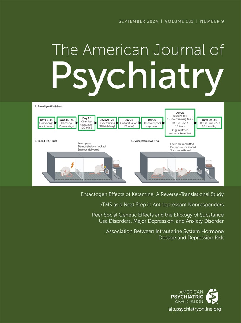 Go to American Journal of Psychiatry homepage