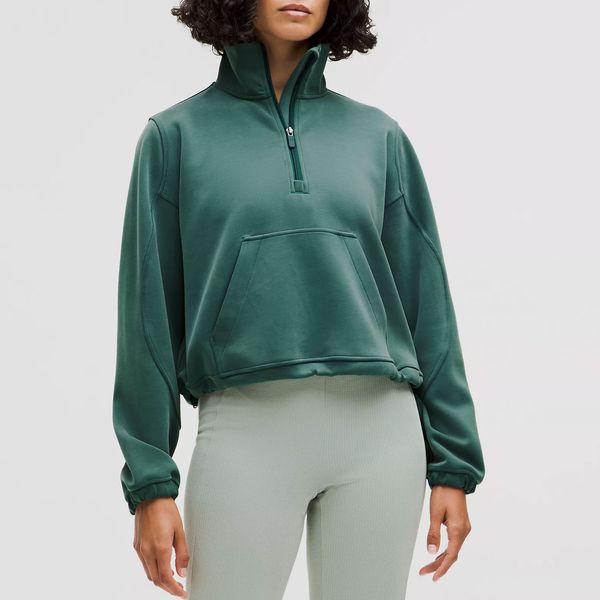 Lululemon Brushed Softstreme Half Zip