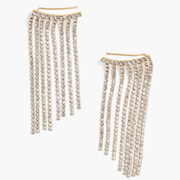 Baublebar Victoria Threader Fringe Earrings