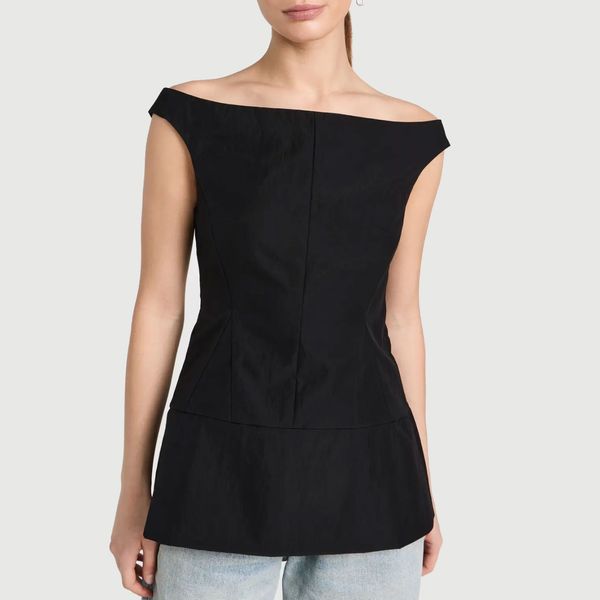 Tibi Schema Sculpted Top