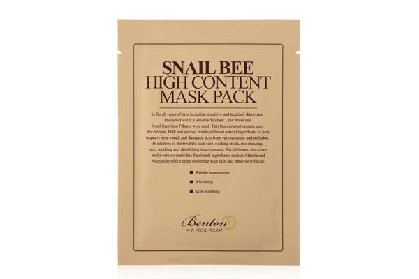 Benton Snail Bee High Content Sheet Mask (10 Pack)