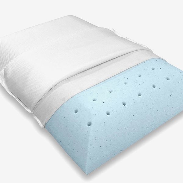 Bluewave Bedding Ultra Slim Gel Memory Foam Pillow