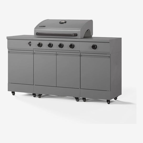 TYTUS Fresno Series Gunmetal Gray Island Grill