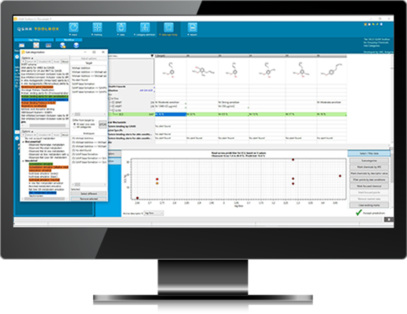 Home Features datagaps screen - QSAR Toolbox