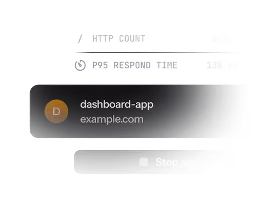 Hosting Platform product image dark