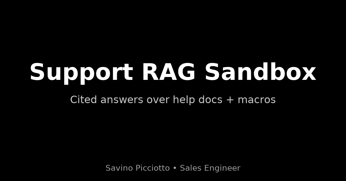 support-rag-sandbox