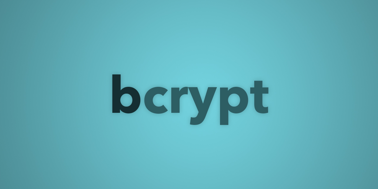 bcrypt