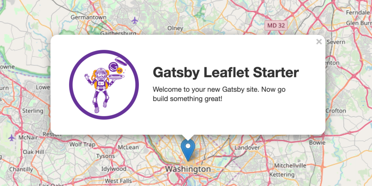 gatsby-starter-leaflet