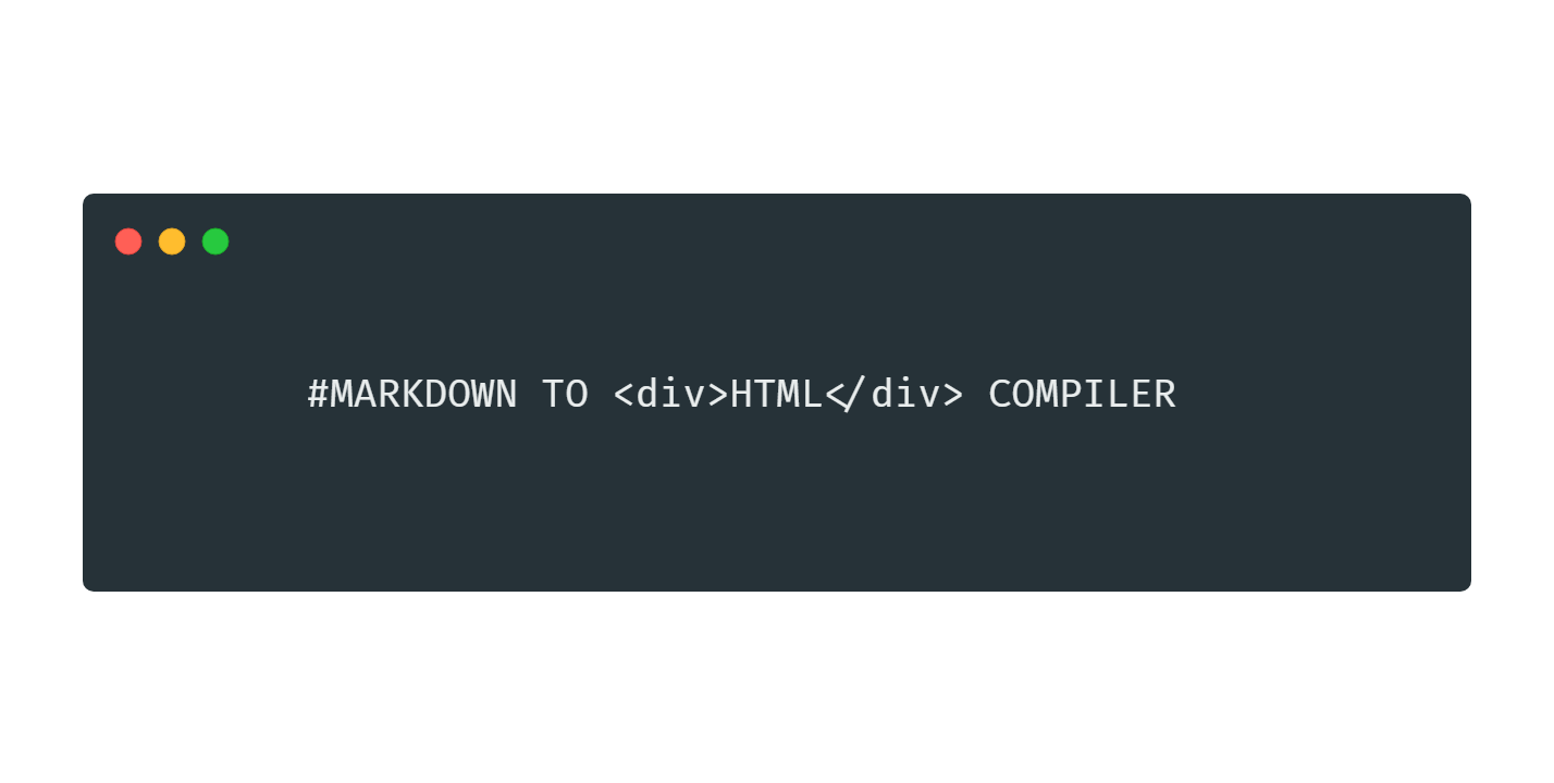 MarkdownCompiler